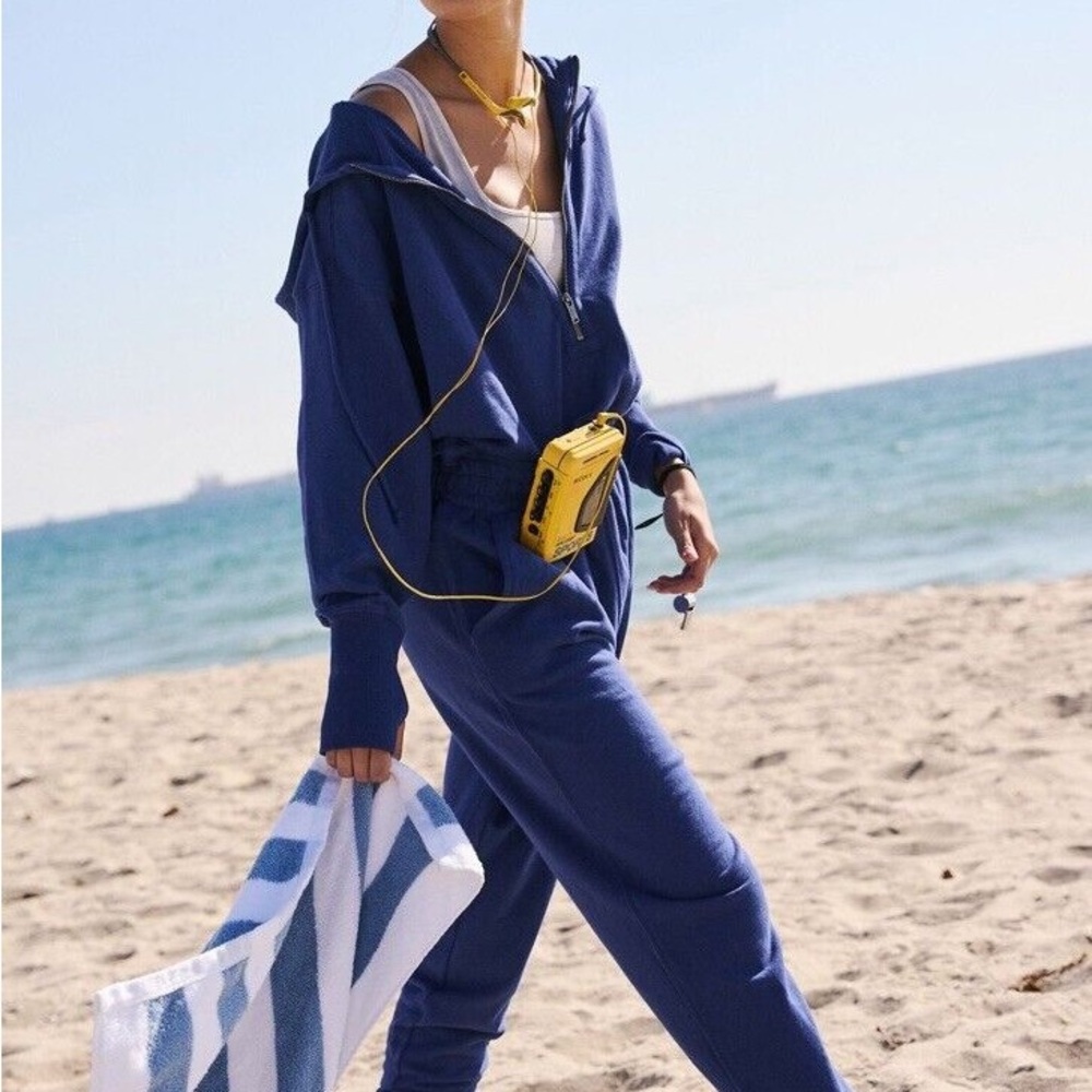 Blue Women's Jumpsuit FP Movement Training Day